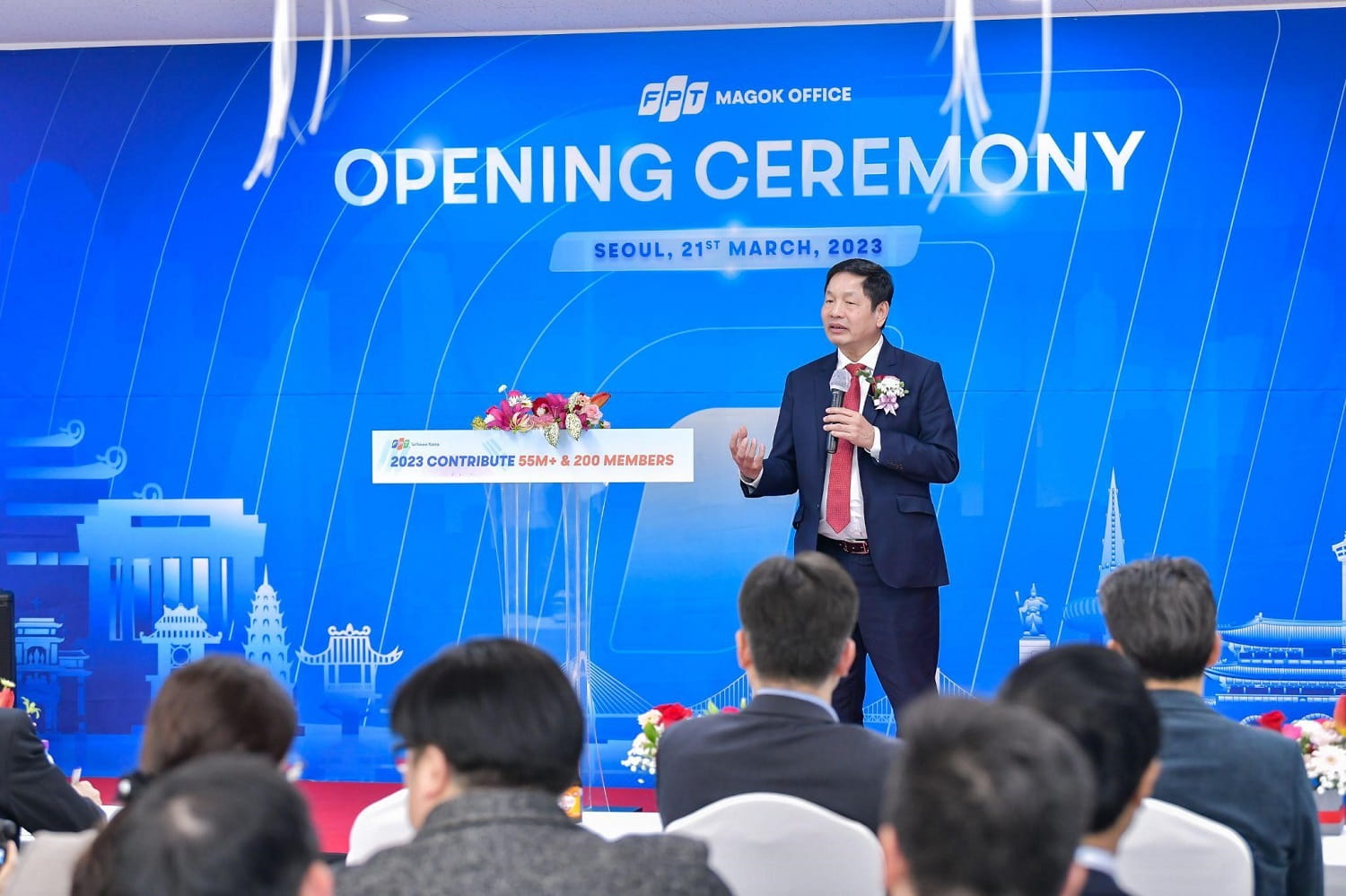 FPT Software Cuts Ribbon on New Office in Seoul, South Korea