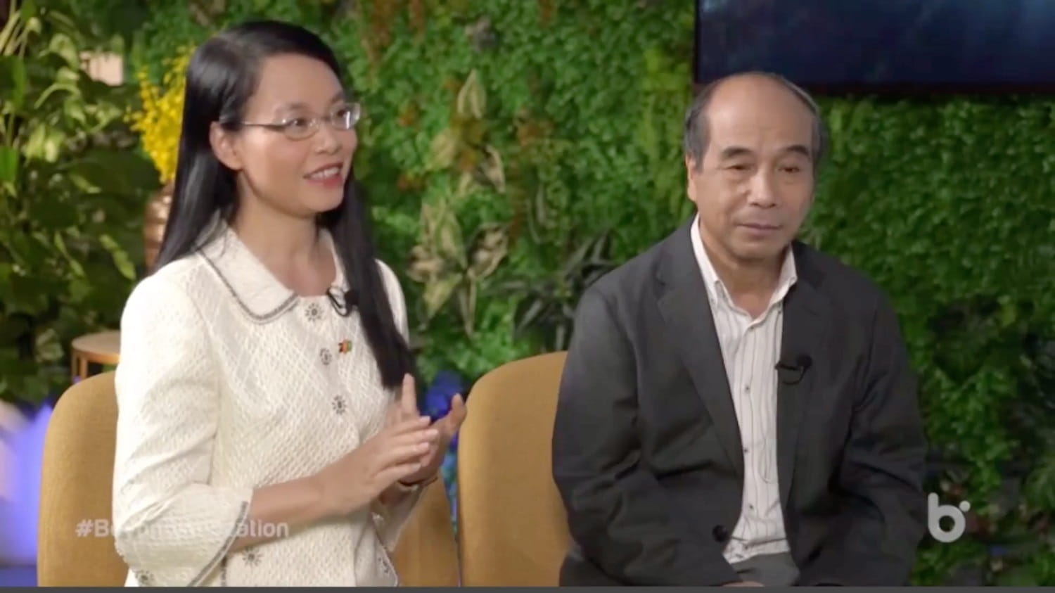 Bà Chu Thị Thanh Hà, Chủ tịch FPT Software tham gia mùa 3 Chương trình Beyond Innovation trên Bloomberg TV
