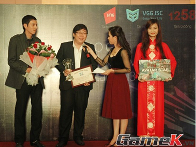 Avatar Star giành cú đúp giải thưởng GameK Star 2013